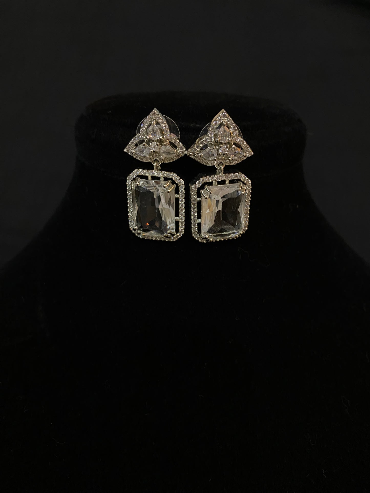 Silver Radiance Earrings