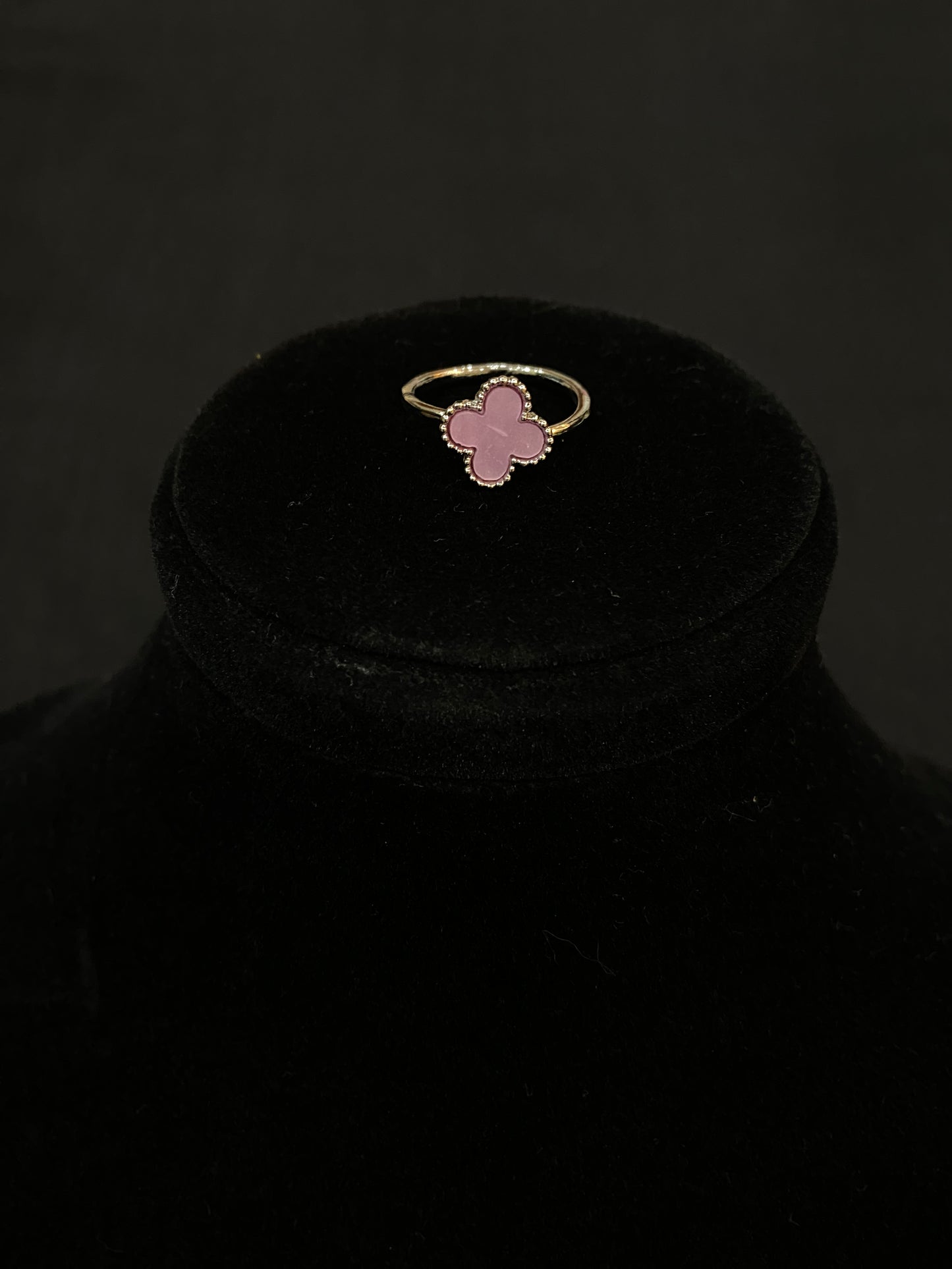 Blush Clover Ring