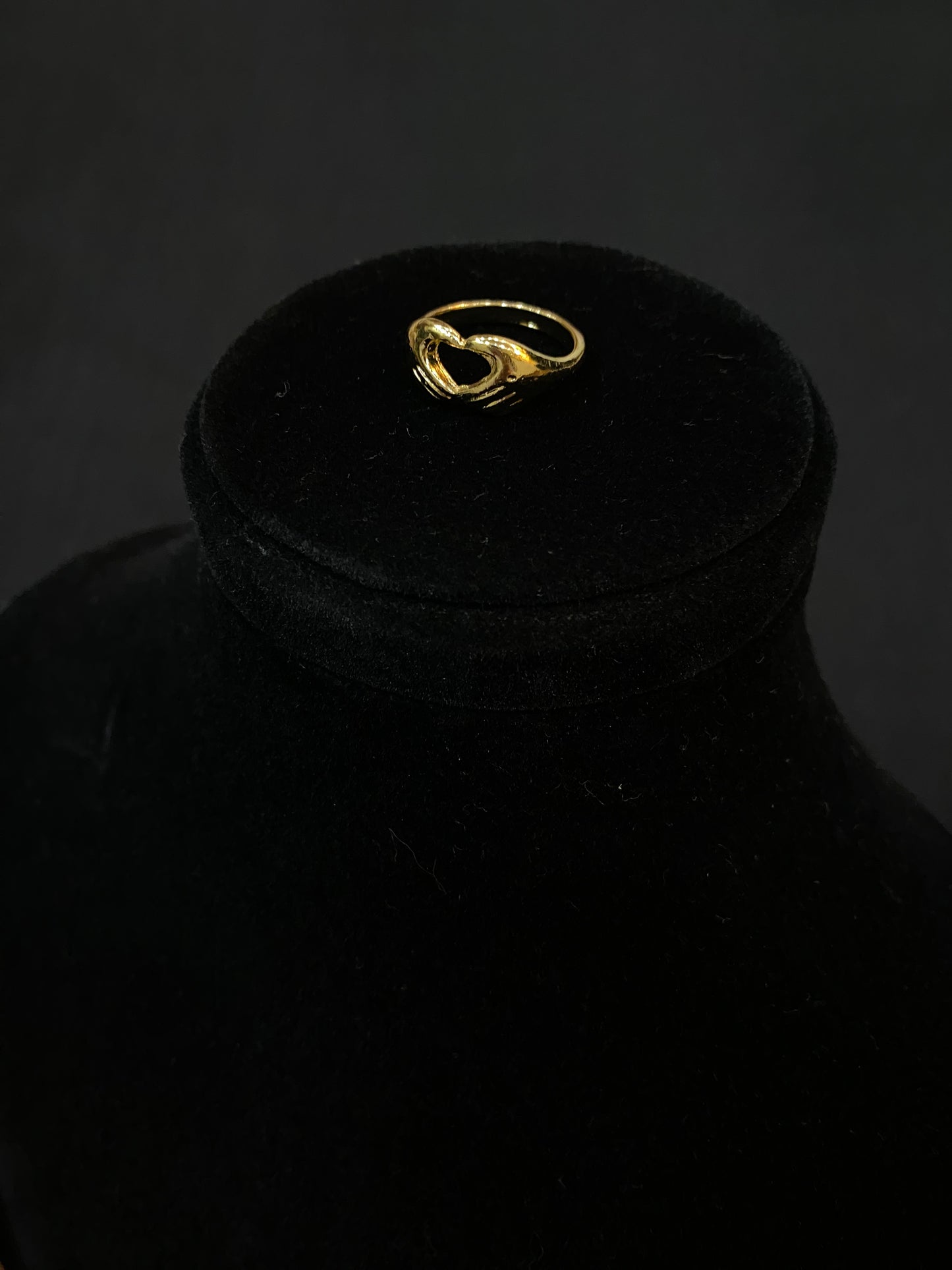 Heart in Hands Ring