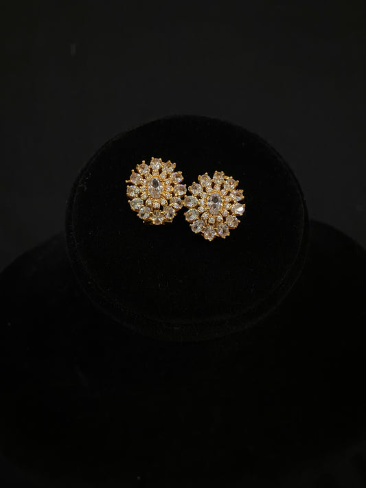 Diamond Dewdrop Studs