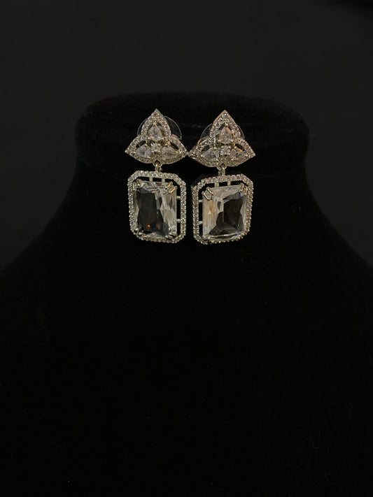 Silver Radiance Earrings