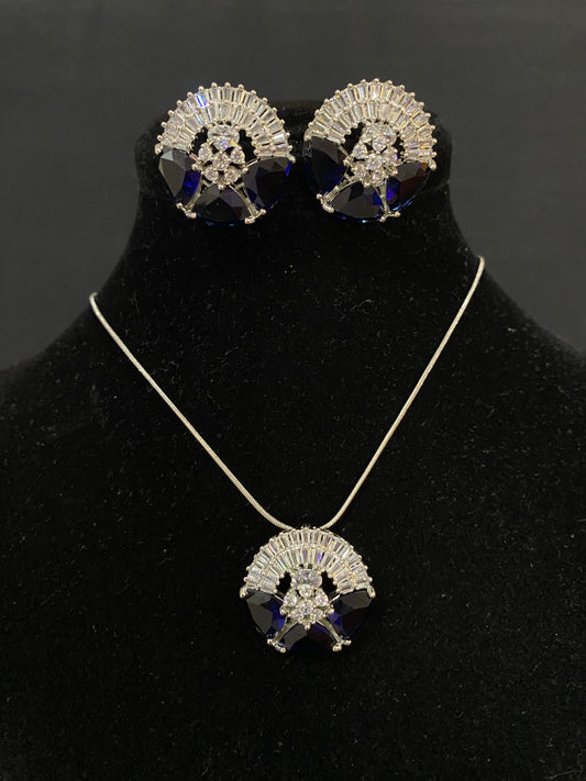 Royal Azure Locket Set