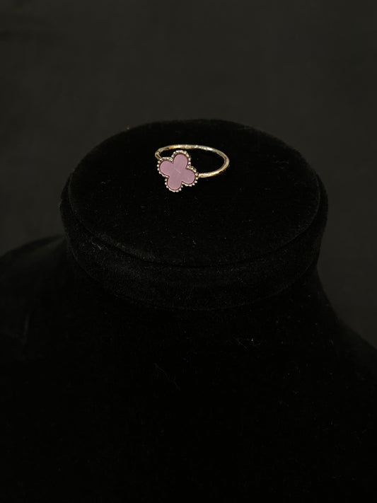 Blush Clover Ring