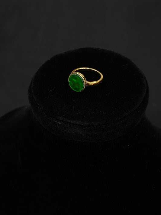 Emerald Solitaire Ring