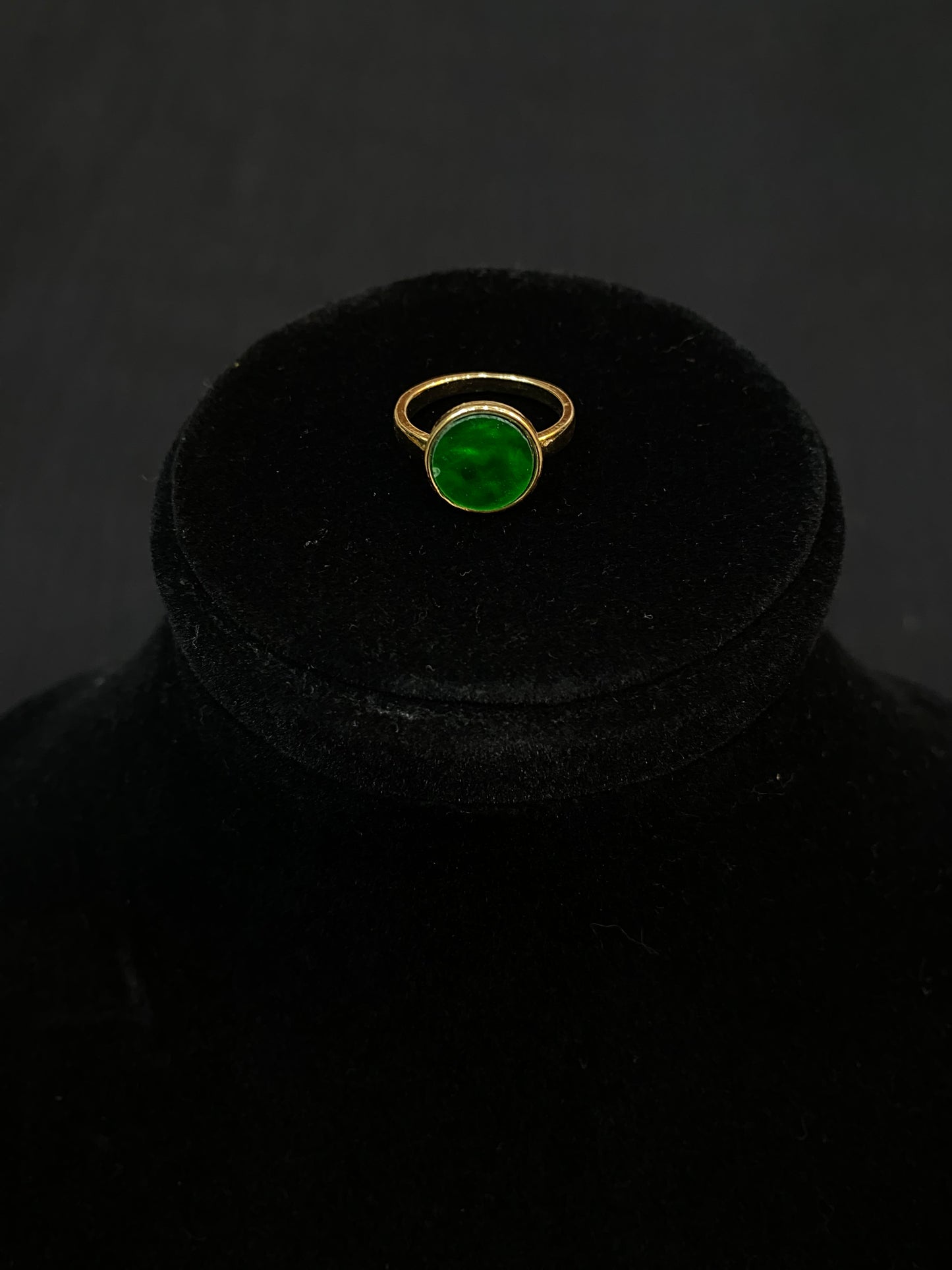 Emerald Solitaire Ring