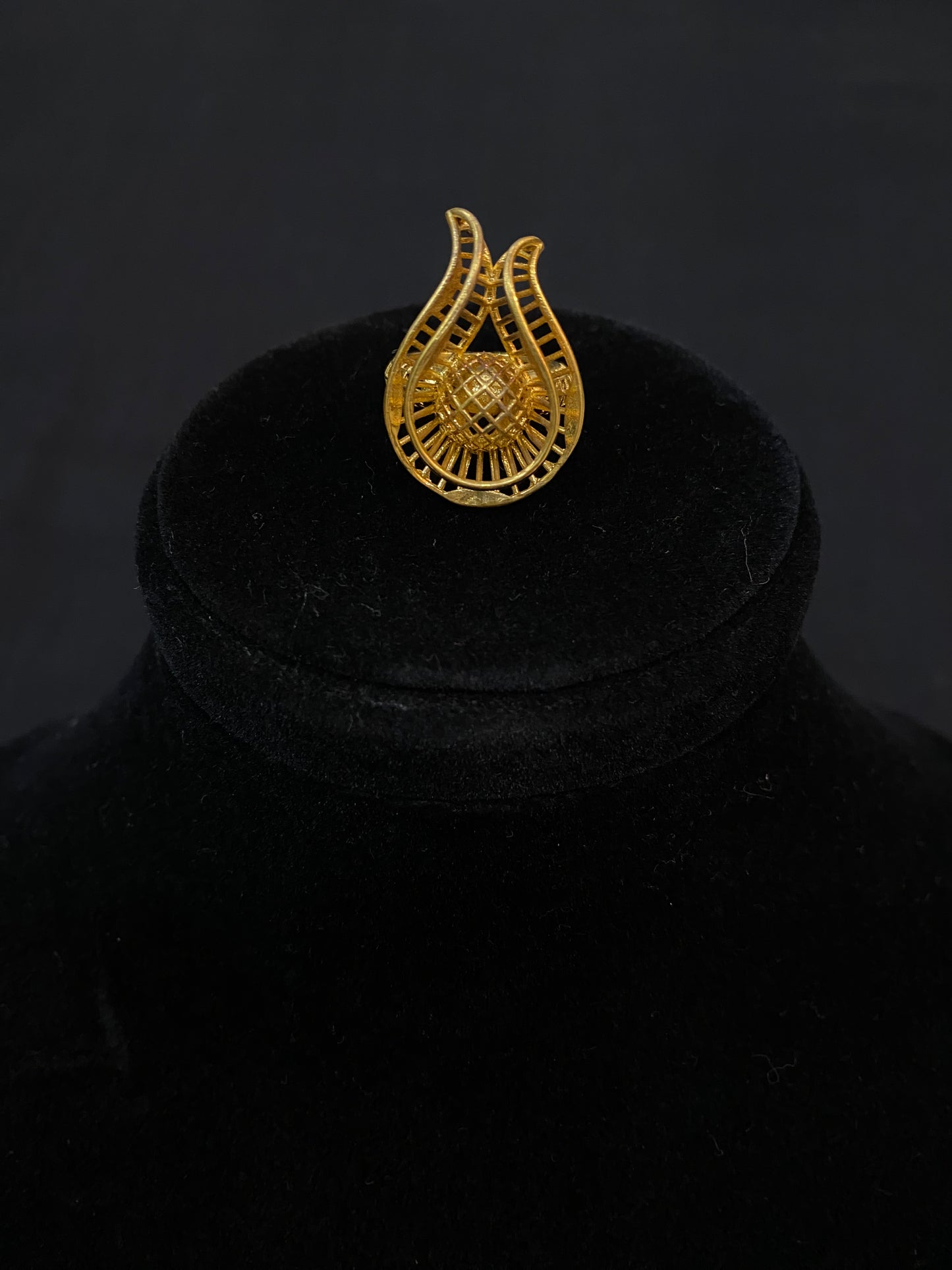 Golden Openwork Ring