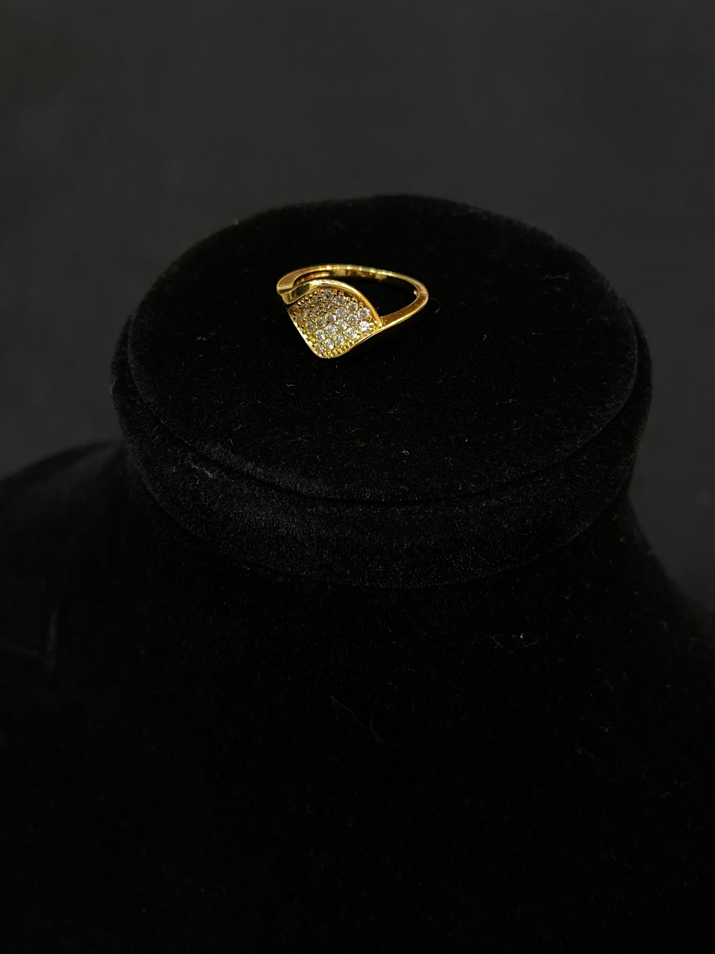 Golden Wave Ring