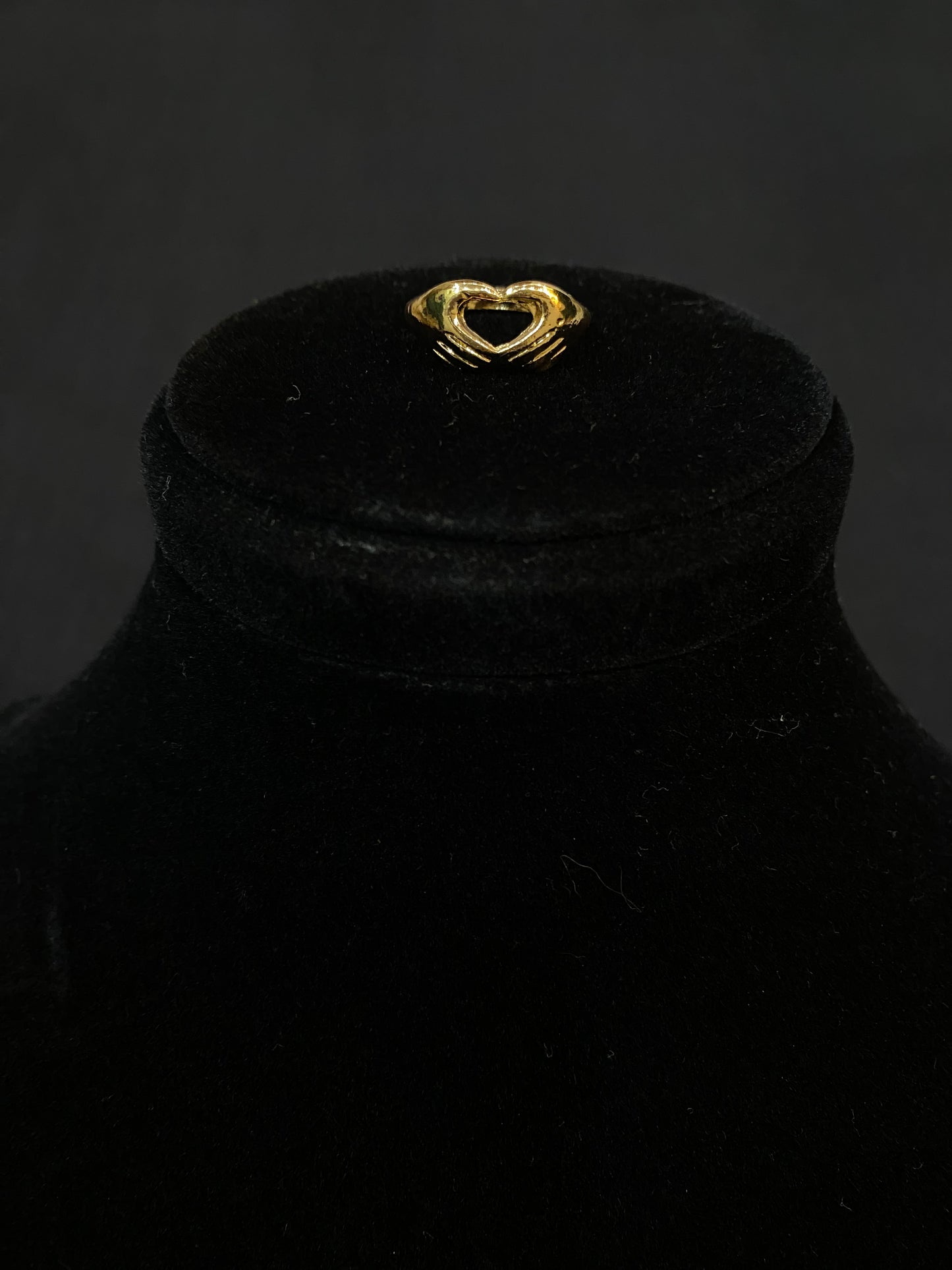 Heart in Hands Ring