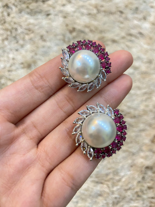 Radiant Blush Studs