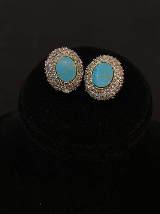 Turquoise Whisper Studs